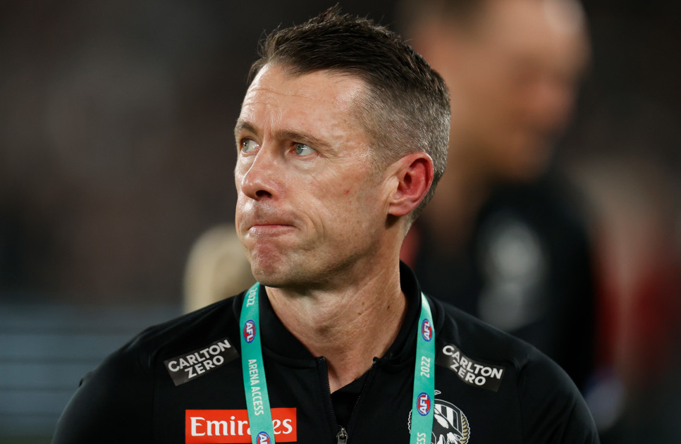 Tension: Collingwood boss asked to leave with immediate effect.