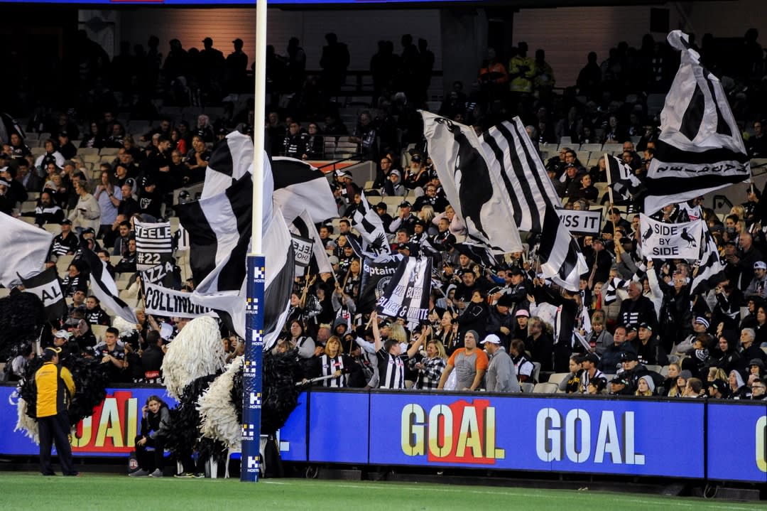 Just In: Collingwood have made clinical adjustments.