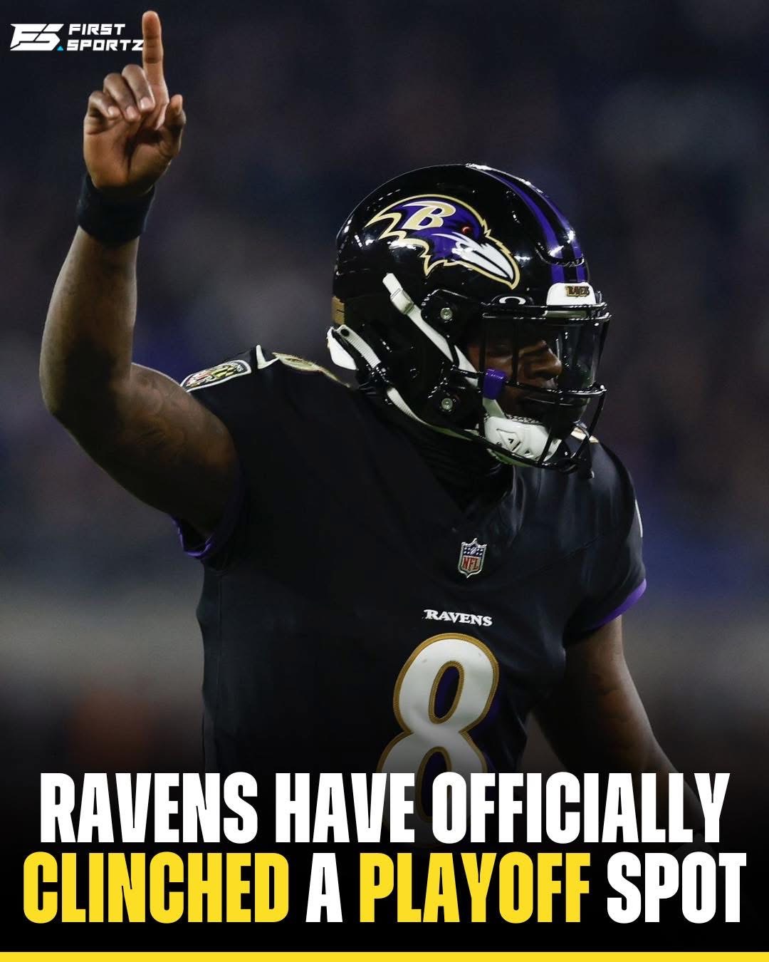 REPORT: Ravens have CLINCHED a playoff spot…