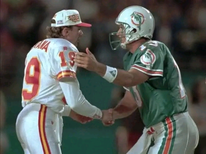 In a recent interview San Francisco 49ers HOF QB Joe Montana thinks that Miami Dolphins legend, Dan Marino is the greatest QB of all time.   Here is what he had to say on the topic..