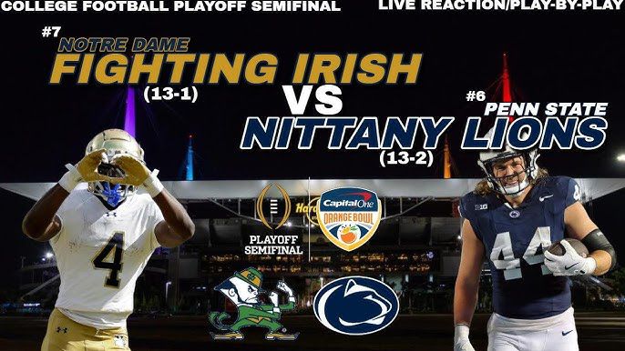 How to Watch the Orange Bowl between the Penn State Nittany Lions and Notre Dame Fighting Irish….