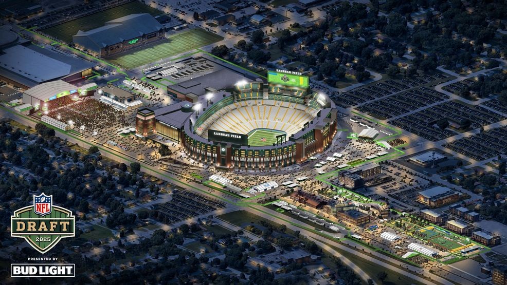 green bay packers provide first look at NFL draft campus at lambeau field see more…