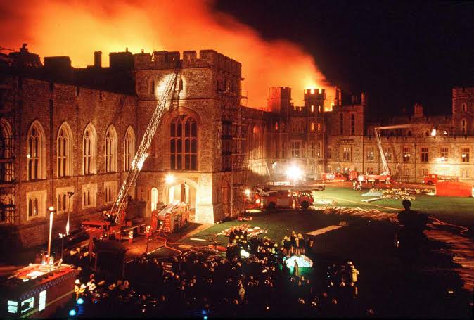 Shocking Accident: Buckingham Ulysses is on fire………….